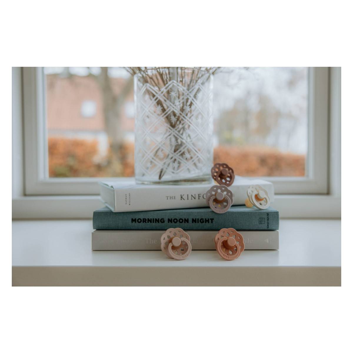 BIBS duda varalica - lateks (kaučuk) - Peach/Woodchuck (vel. 1) BIBS-BOH-PW-1