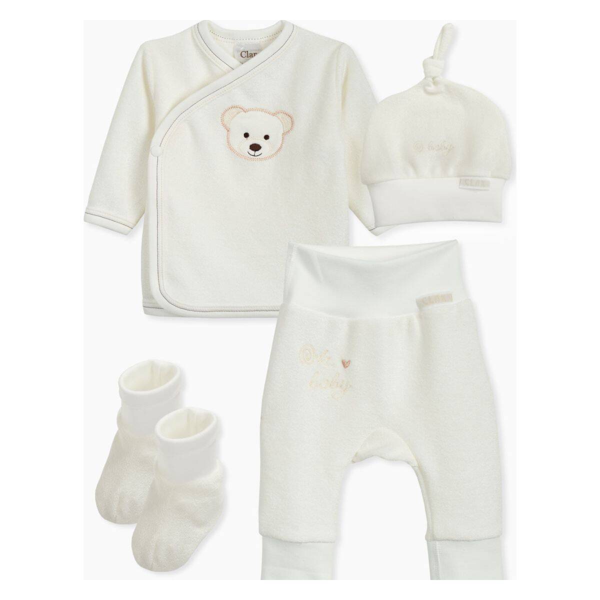Clar komplet 4 delni bambus DR DH 07124 Oh Baby U bež 62