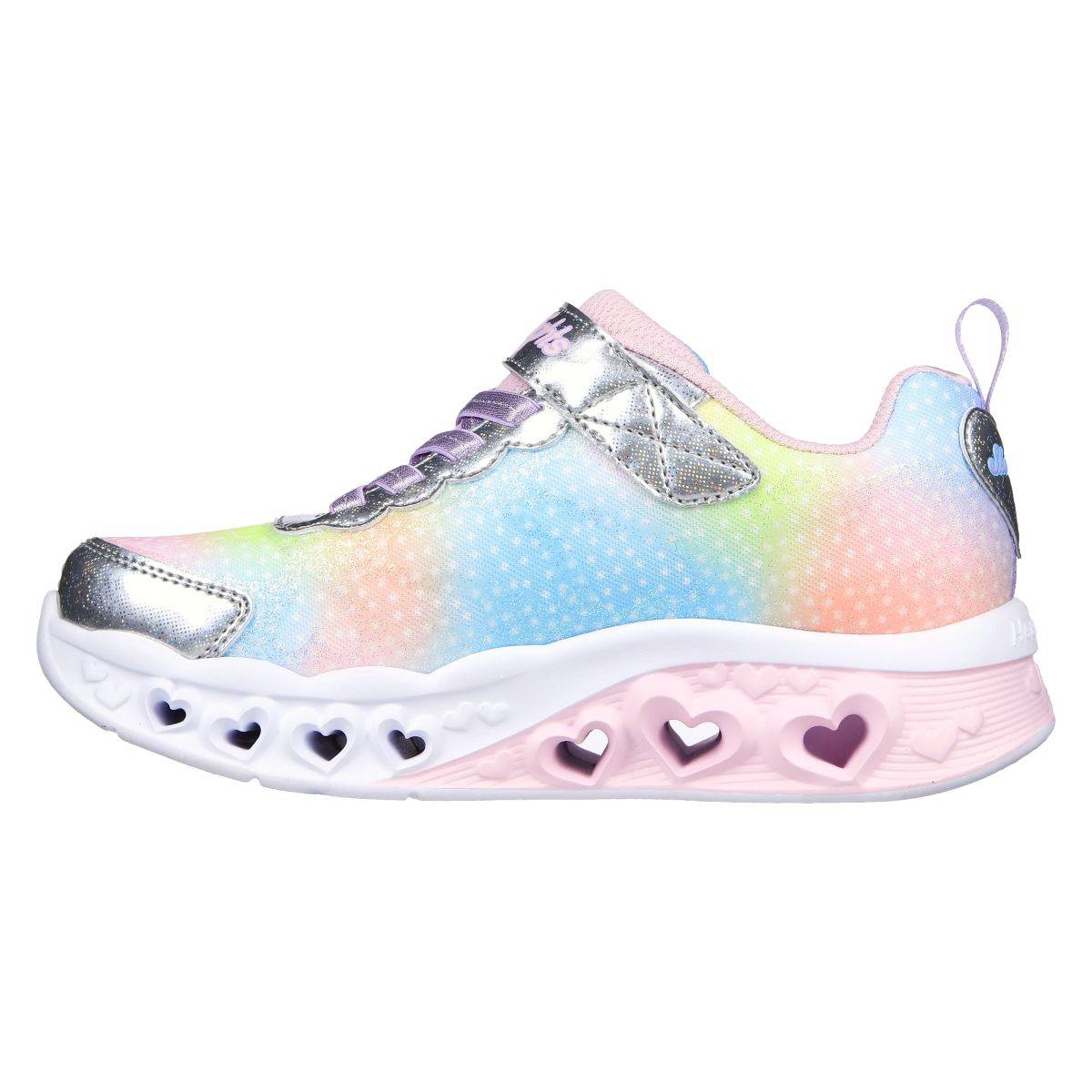 Skechers športni copat 302315L SMLT FLUTTER HEART LIGHTS D silver 29