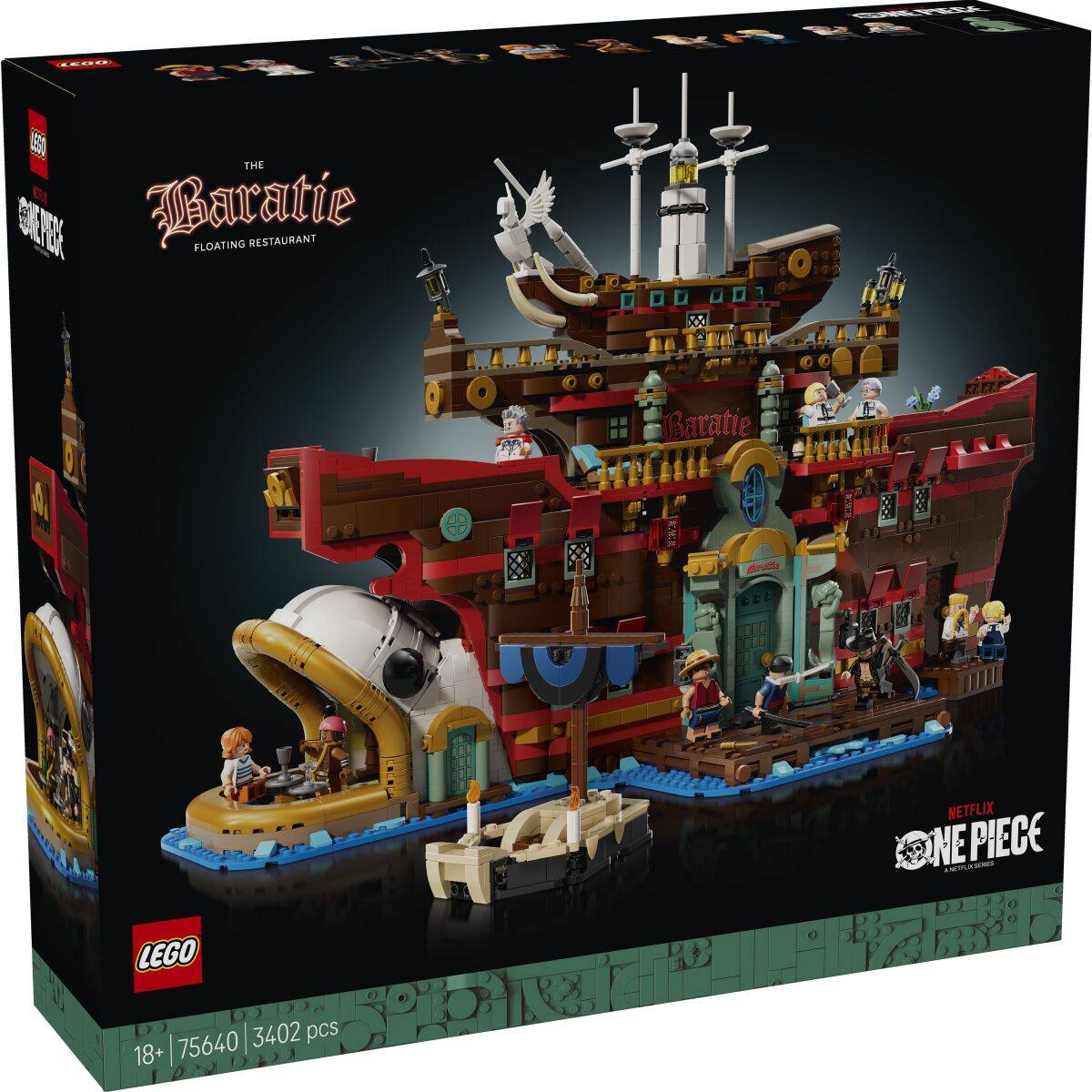 LEGO® One piece 75640 Restavracija na vodi The Baratie