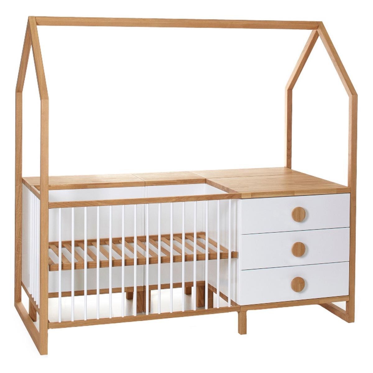 Satler Lip komplet soba Magicland oak/white M/KPL 01