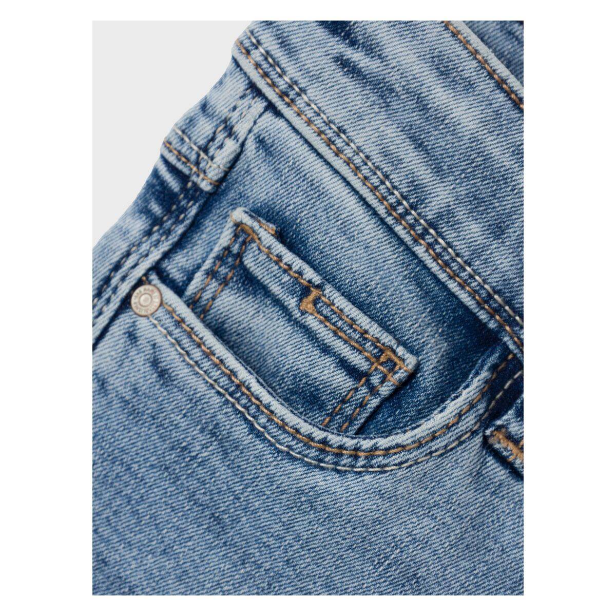 NAME IT hlače denim DH 13208876 NKFPOLLY Ž Plava 128