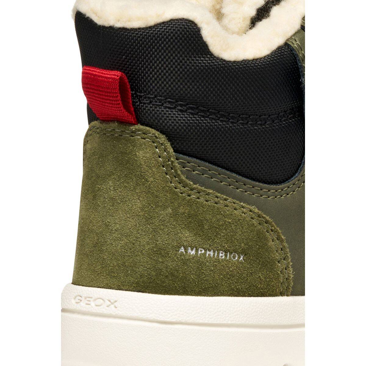 Geox škornji B365BC B WILLABOOM B ABX C C0450 0ME22 podloženi F dk green/black 22