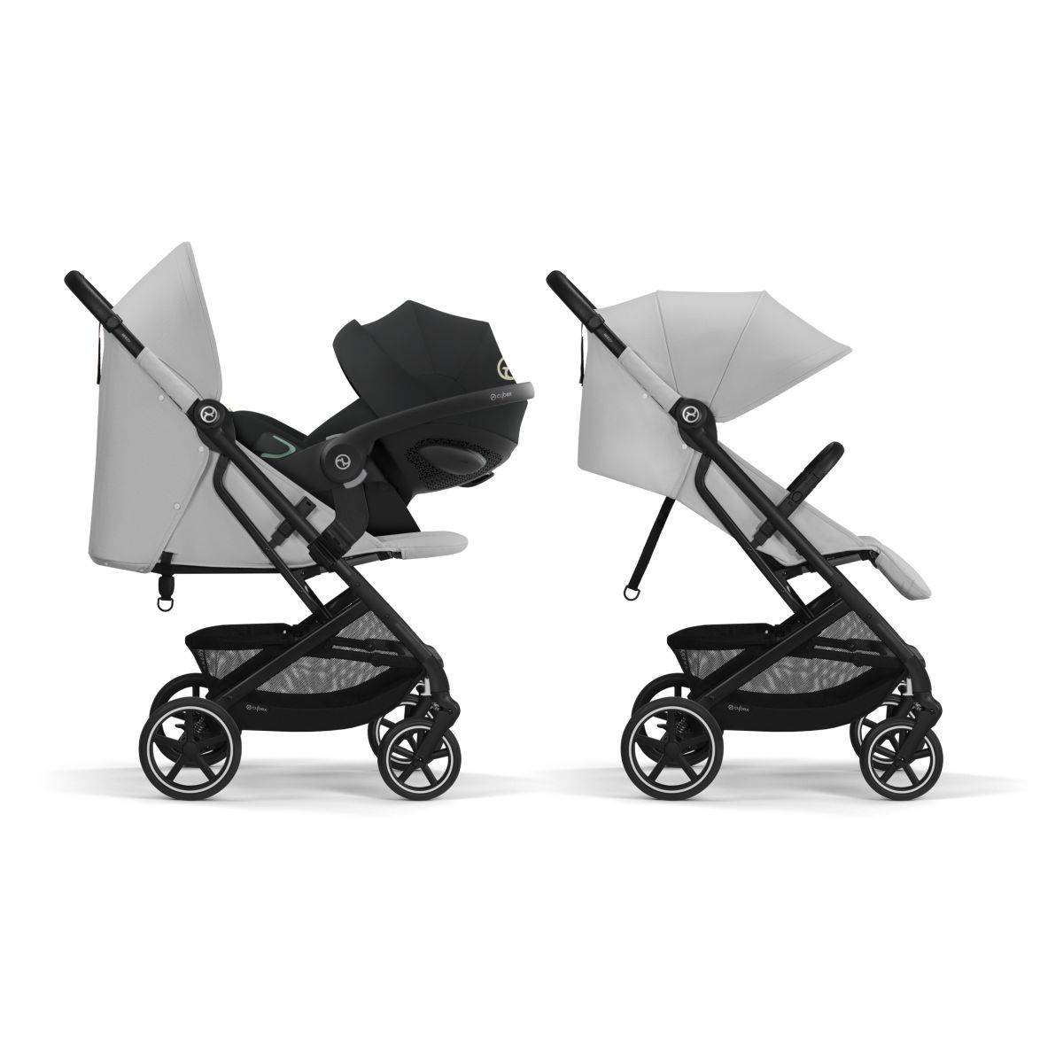 Cybex športni voziček Beezy fog grey, light grey