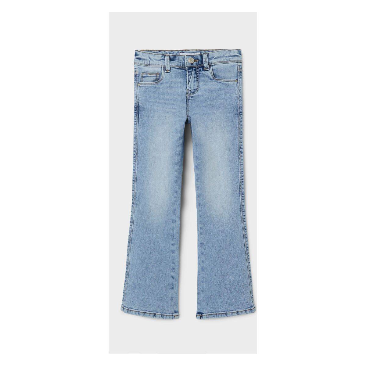 NAME IT hlače denim DH 13208876 NKFPOLLY Ž Plava 128
