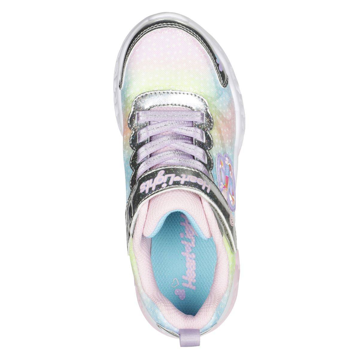 Skechers športni copat 302315L SMLT FLUTTER HEART LIGHTS D silver 29
