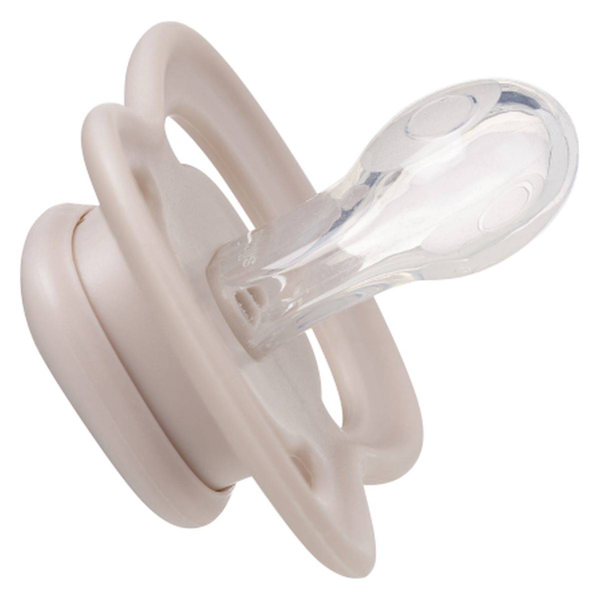 b.box tolažilna duda - silikon 2 2/1 blush/latte