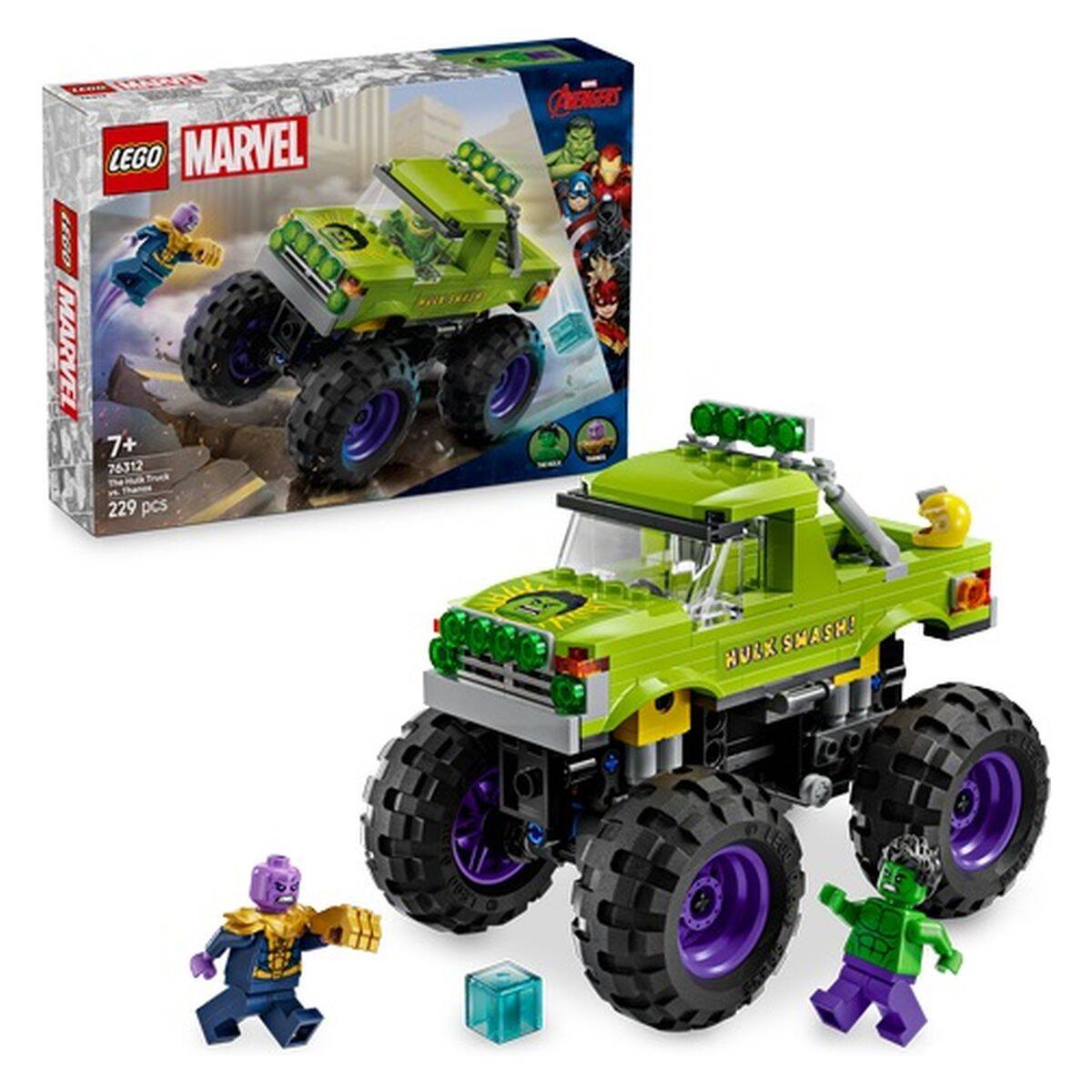 LEGO® SUPER HEROES 76312 Hulkov kamion protiv Thanosa
