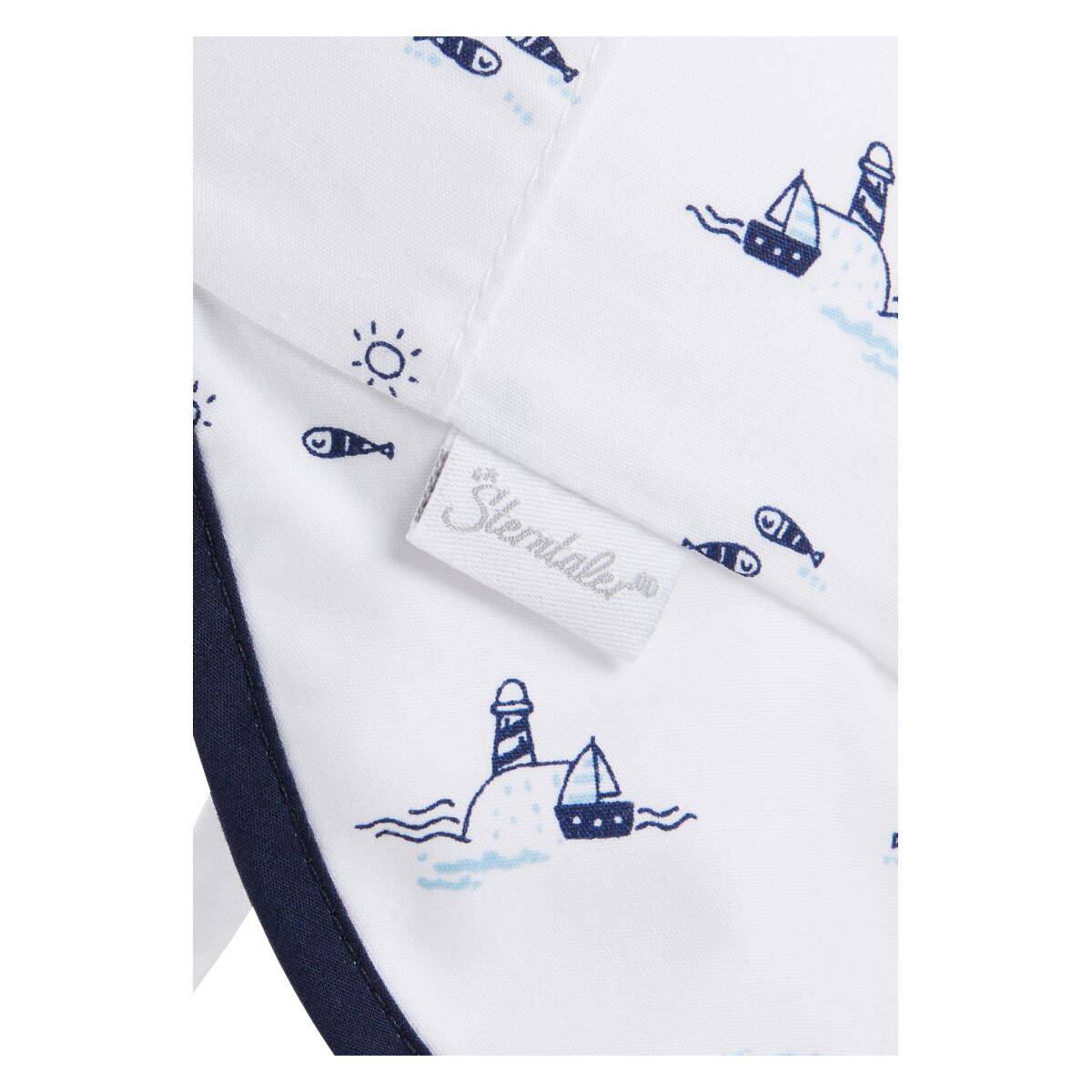 Sterntaler kapa z zaščito 1602530 500 F Bela 40