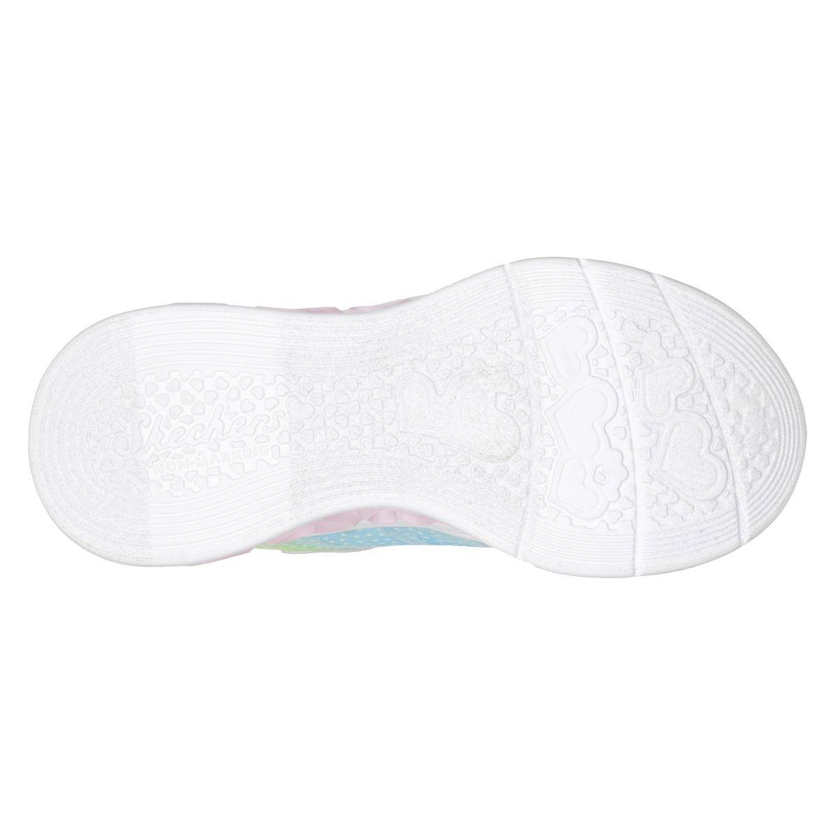 Skechers športni copat 302315L SMLT FLUTTER HEART LIGHTS D silver 29
