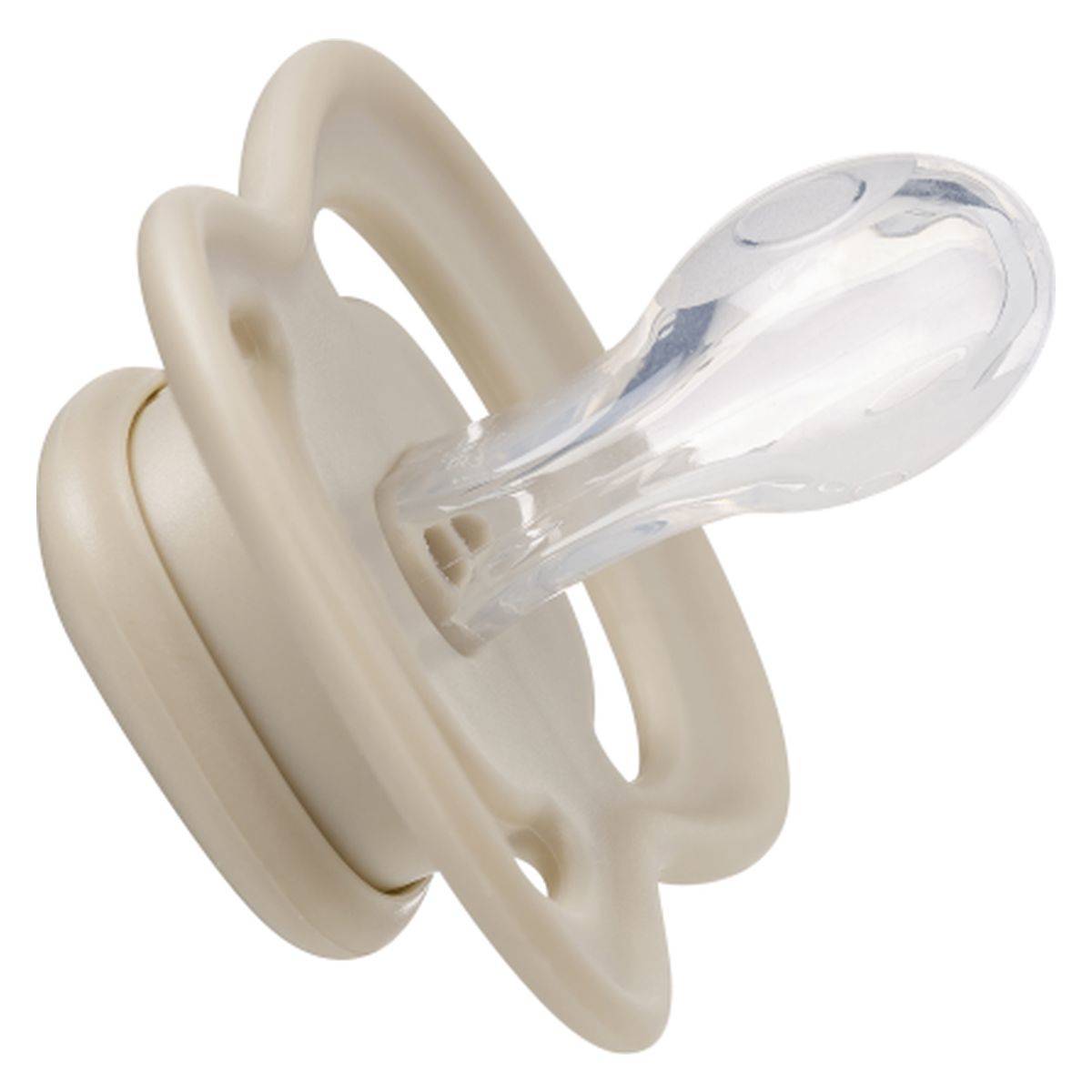 b.box tolažilna duda - silikon 2 2/1 blush/latte