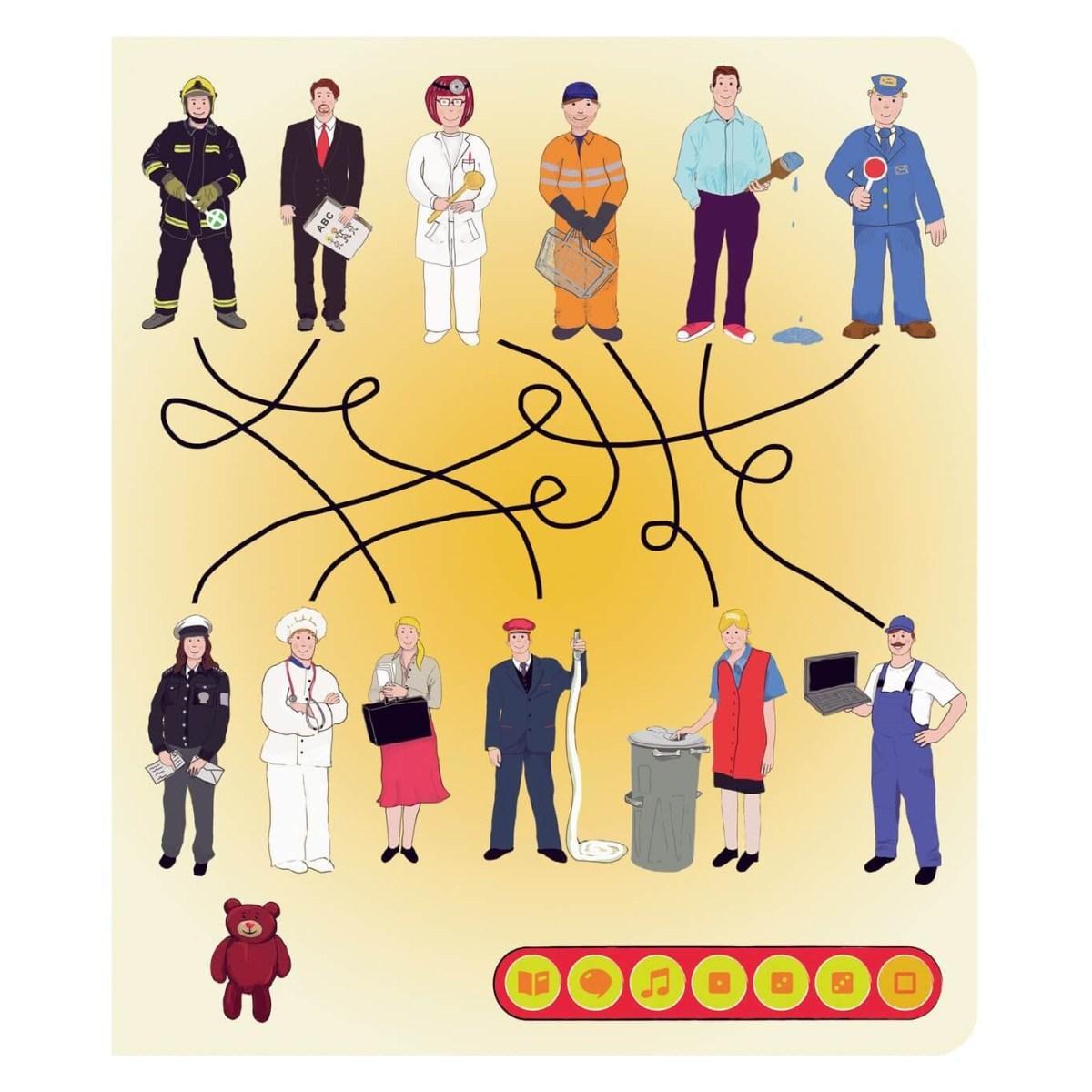 Kuku interaktivno pisalo s knjigo učenje skozi igro