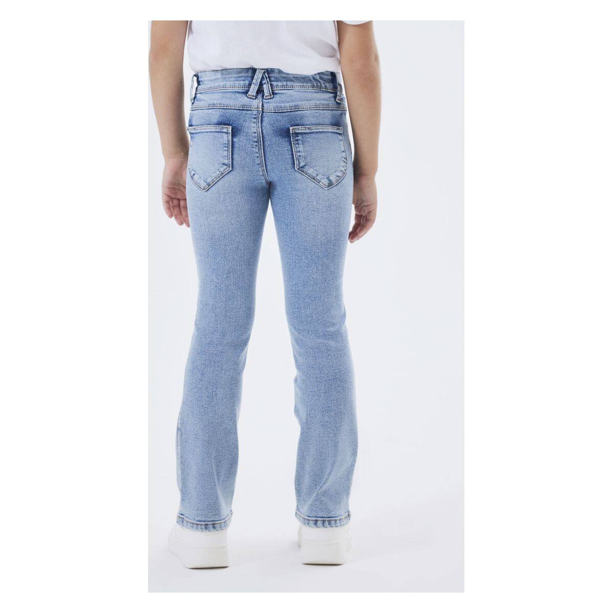 NAME IT hlače denim DH 13208876 NKFPOLLY Ž Plava 128