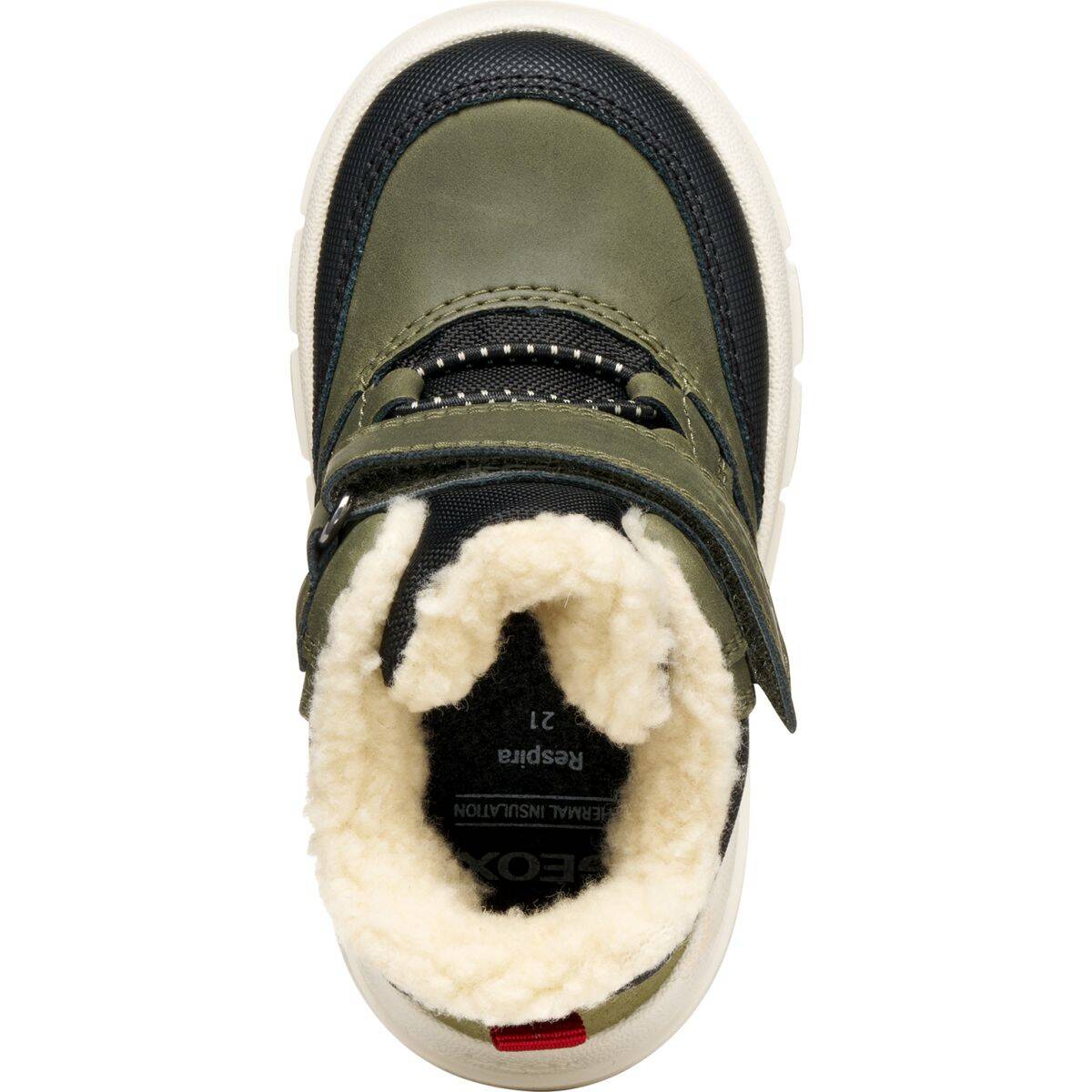 Geox škornji B365BC B WILLABOOM B ABX C C0450 0ME22 podloženi F dk green/black 22