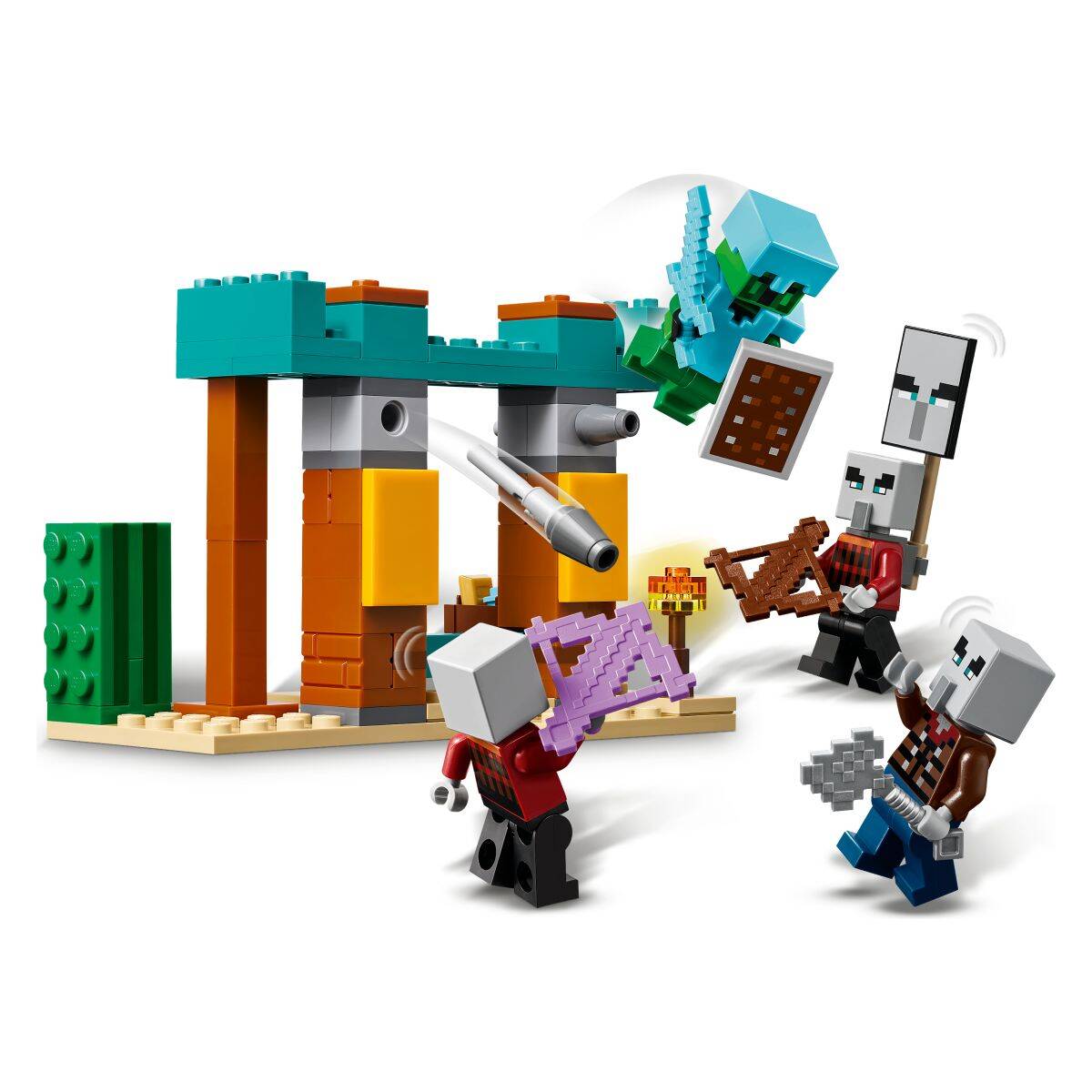 Lego® Minecraft® 21267 Aščanska puščavska patrulja