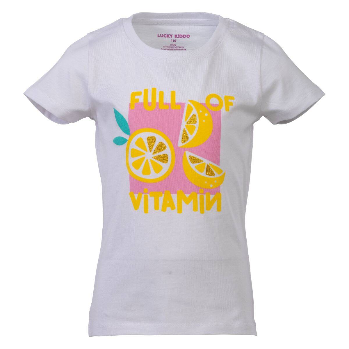 LUCKY KIDDO majica KR LK-KGT SS 1_25_4 Ž Bijela 146