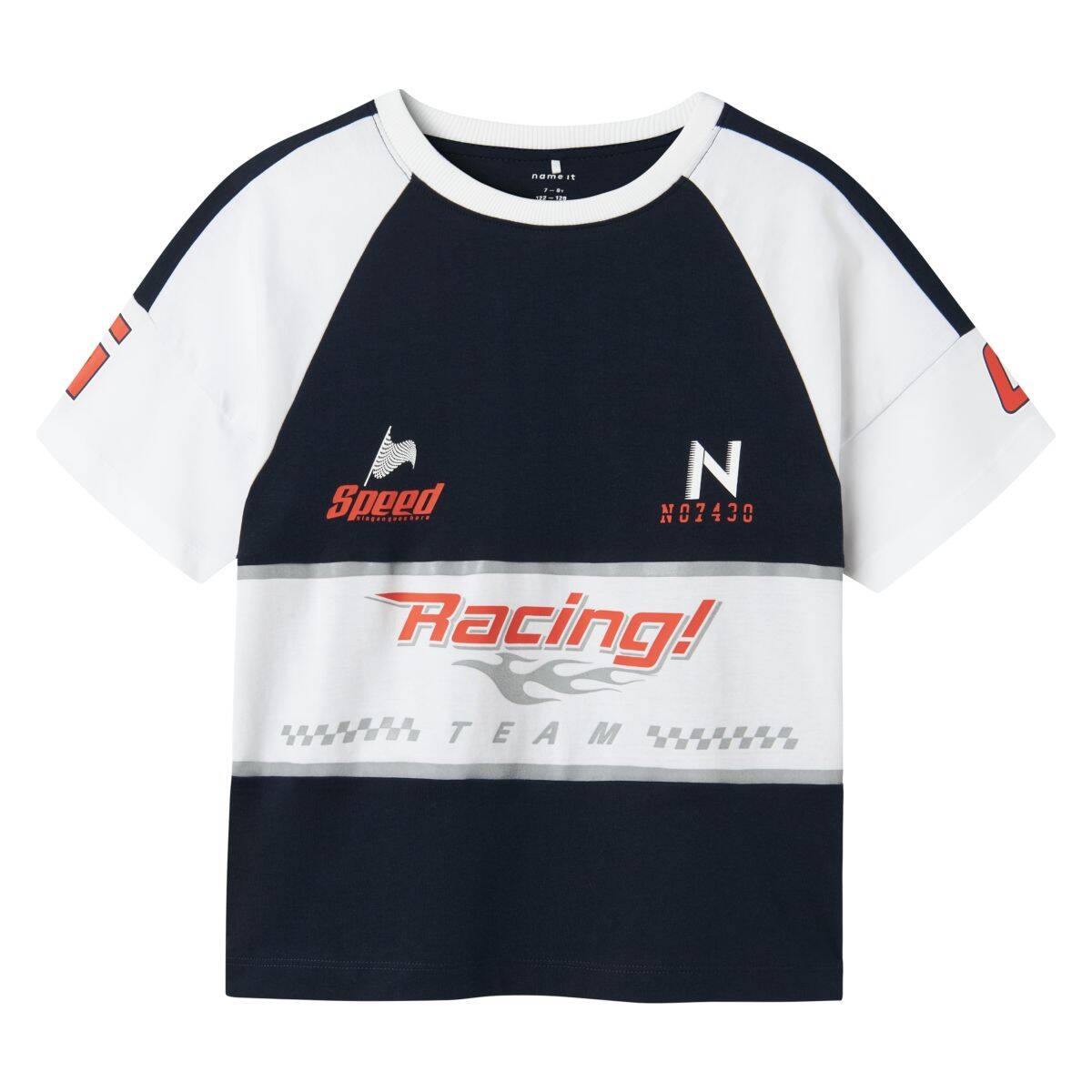 Name It majica KR 13242640 NKMHARLI F Modra 134/140