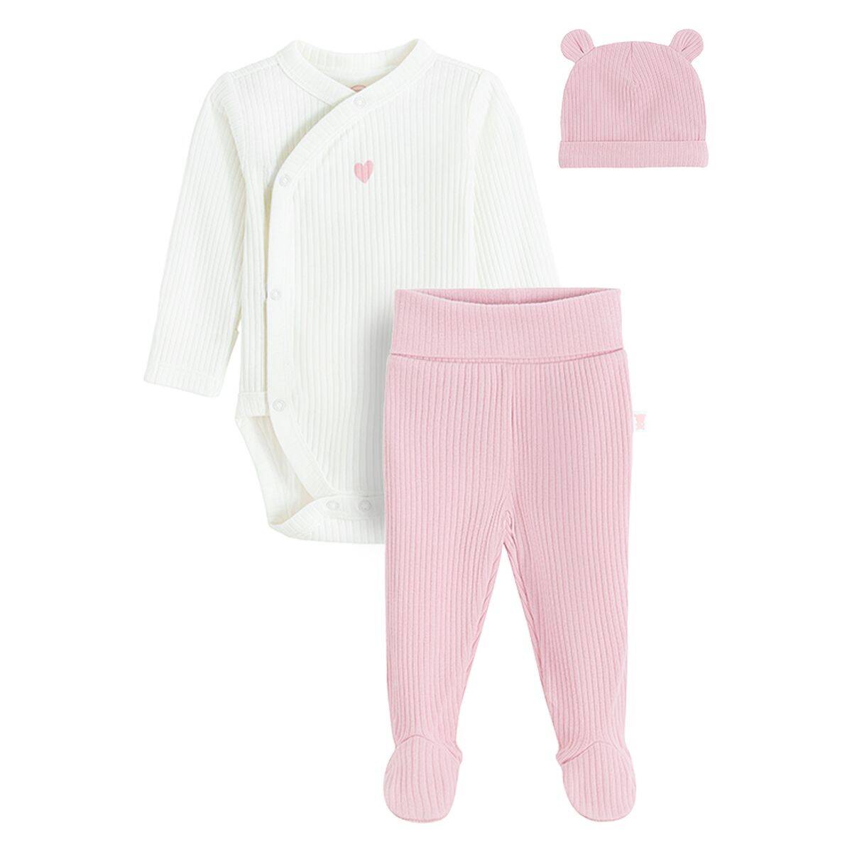 COOL CLUB komplet 3 djelni DR DH CCG3000261-00 Ž Šareno 74