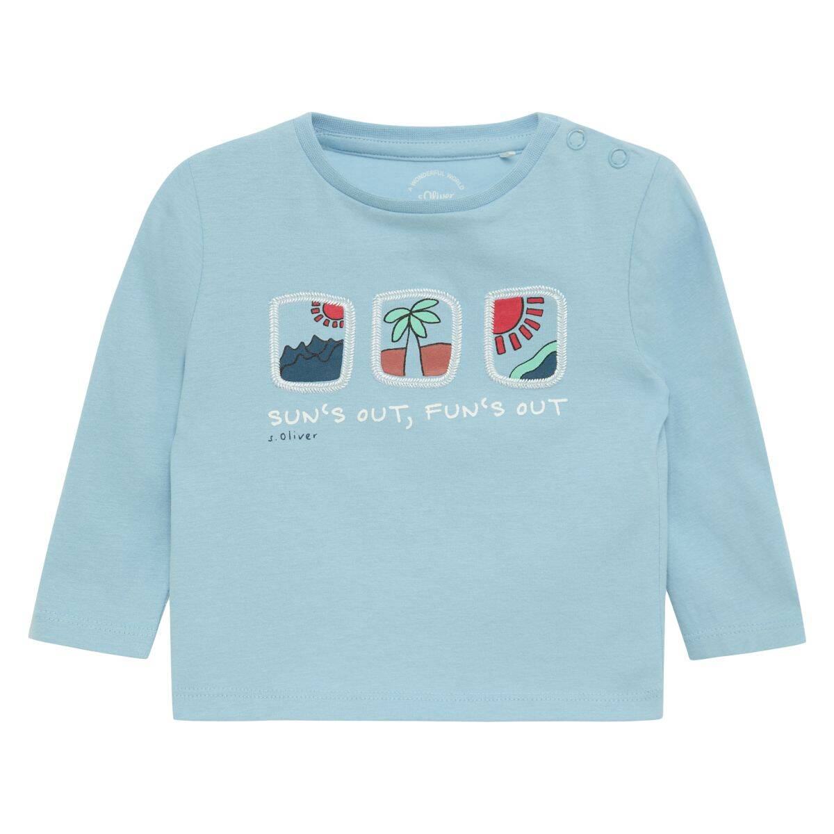 S.Oliver majica DR 2164689 F Modra 74