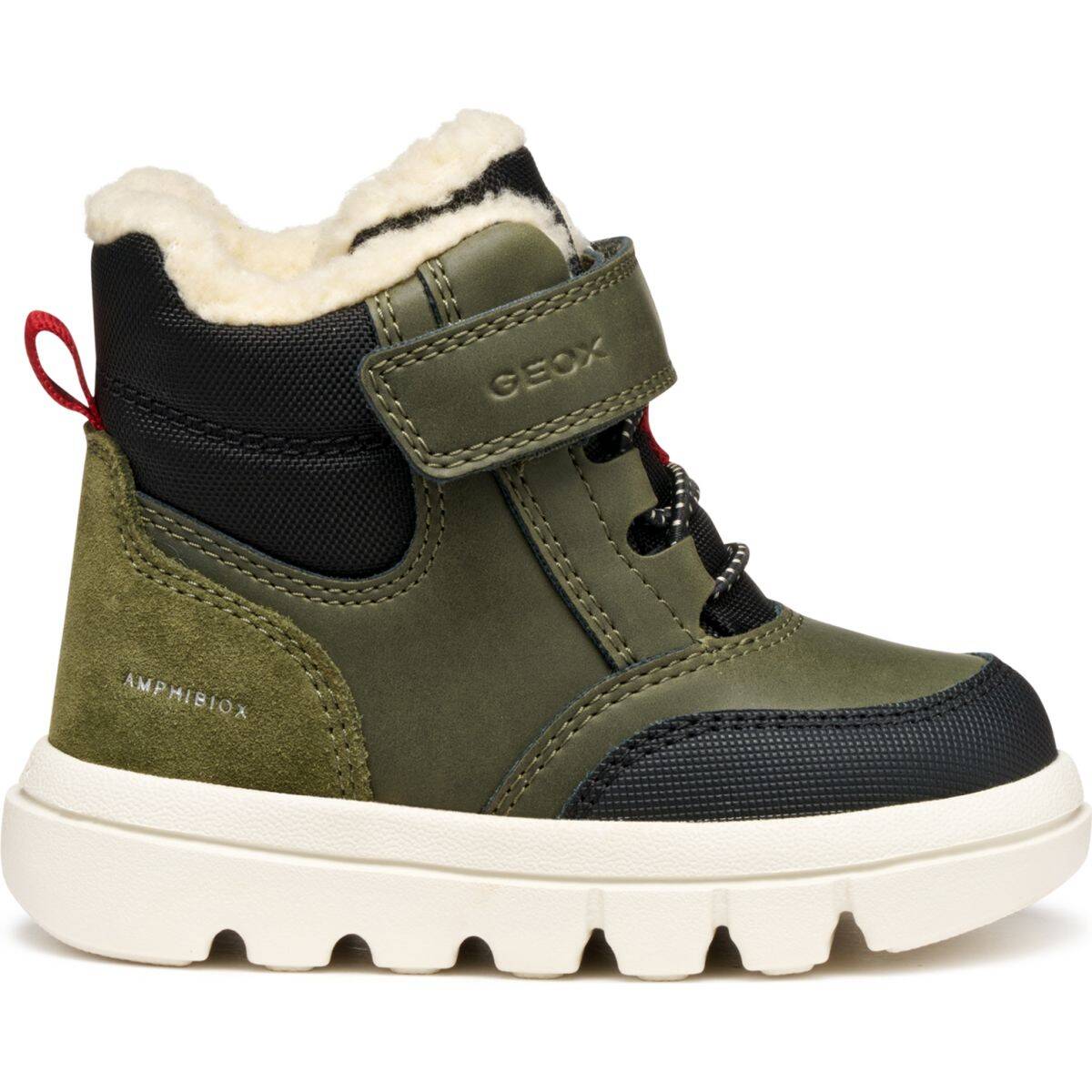 Geox škornji B365BC B WILLABOOM B ABX C C0450 0ME22 podloženi F dk green/black 23