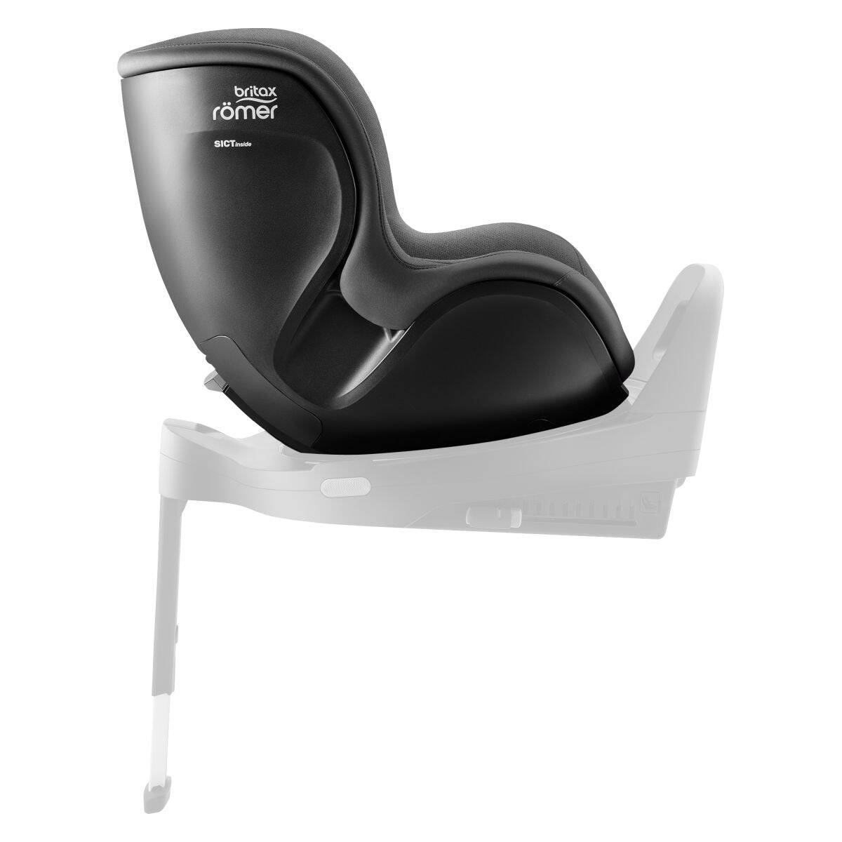 Britax Römer Avtosedež i-size 61-105 cm Dualfix 5Z Style mineral grey