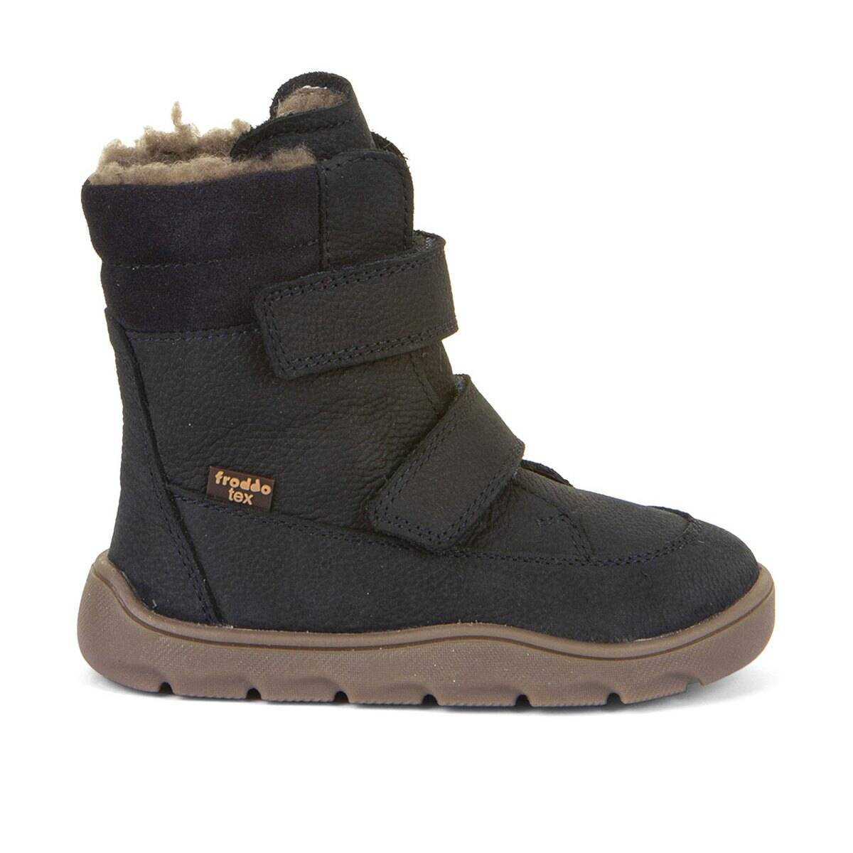 Froddo škornji G3160240 ZERU TEX WINTER BAREFOOT podloženi F dark blue 28