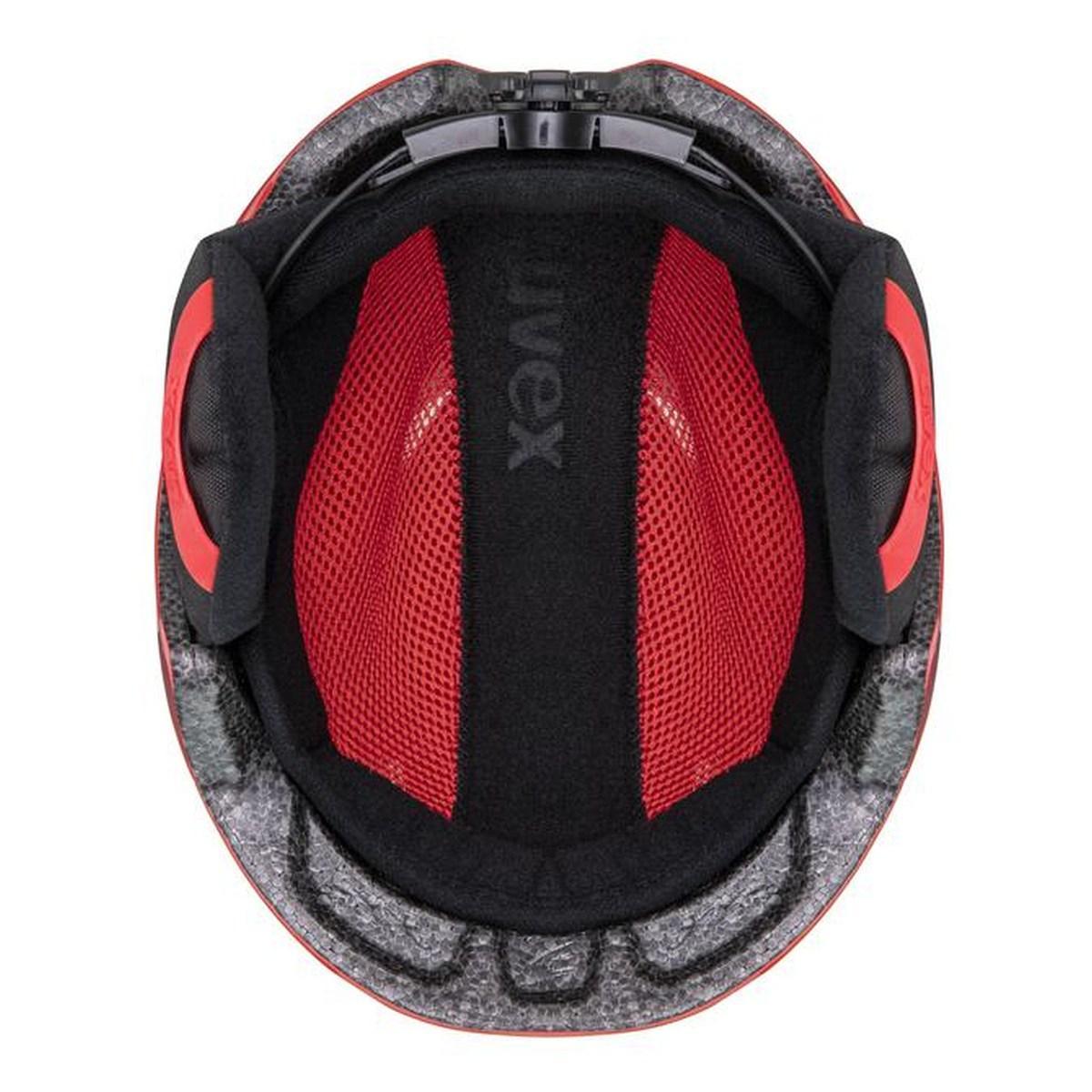 Uvex Otroška smučarska čelada Heyya Fire Red - vel. 46-50