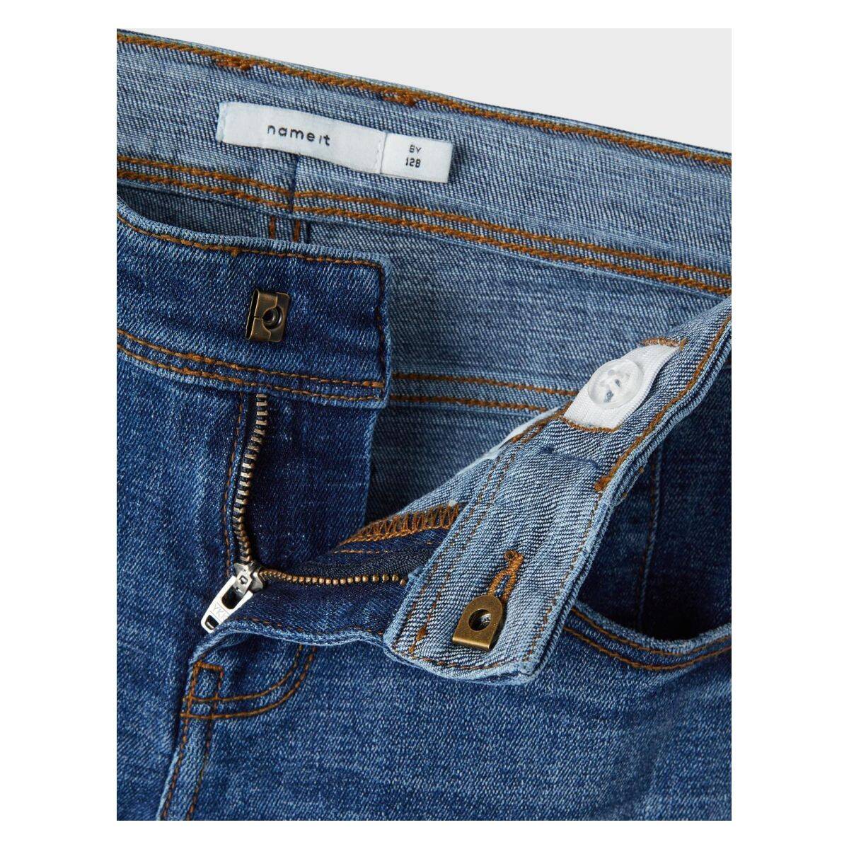 NAME IT hlače denim DH 13211873 NKMRYAN M Plava 128