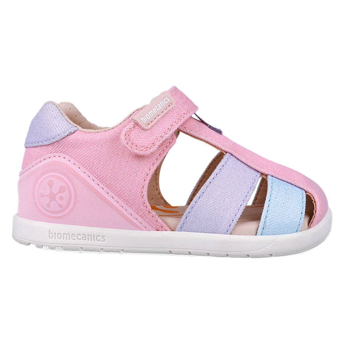 Biomecanics sandal 252192 Barefoot D rose/purple/blue 22