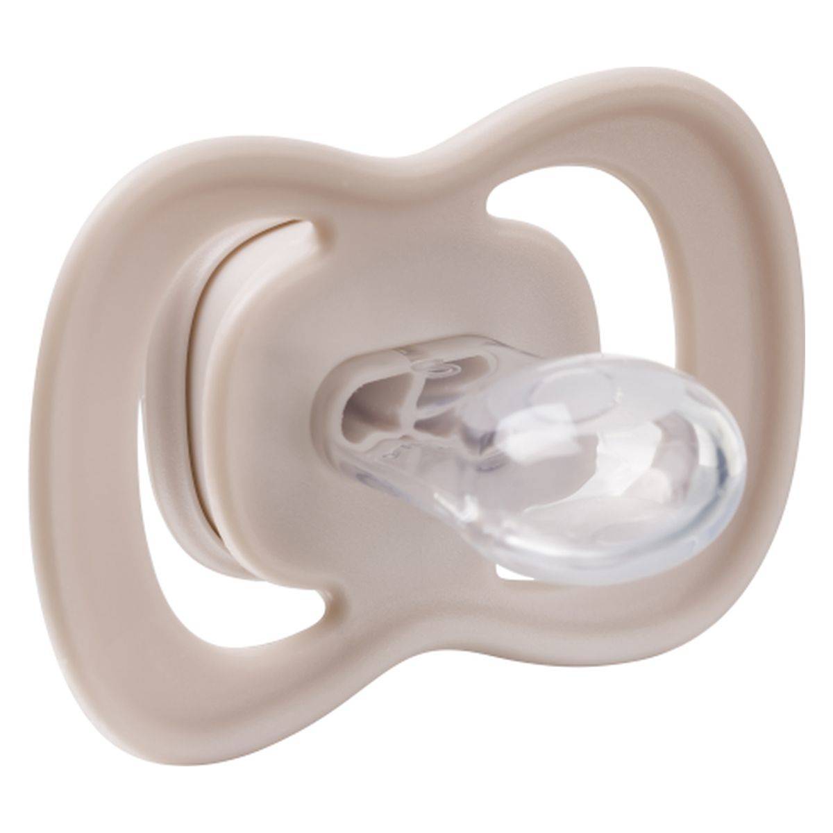 b.box tolažilna duda - silikon 2 2/1 blush/latte