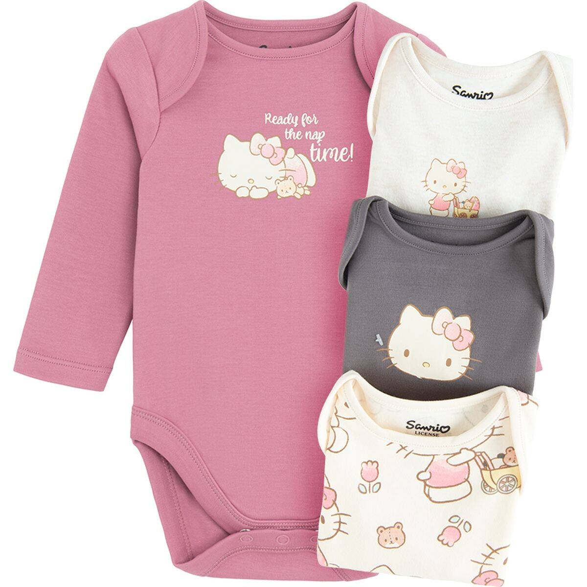Cool Club perilo bodi 4 kosi DR LCG3100528-00 SANRIO D Večbarvno 98