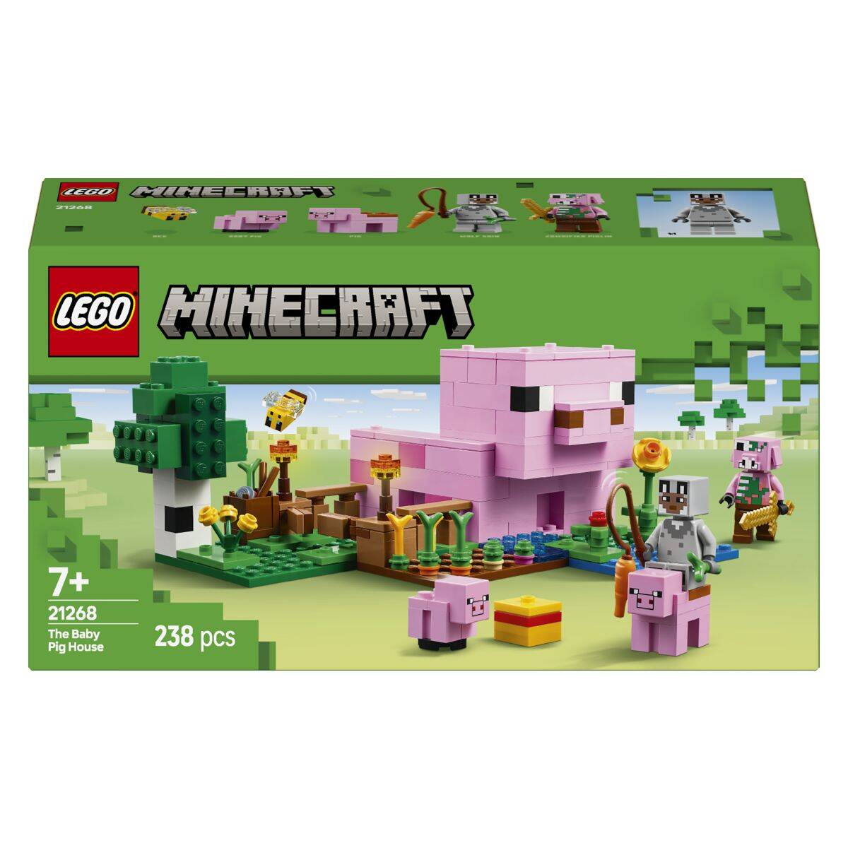 Lego® Minecraft® 21268 Hiša Mali pujsek