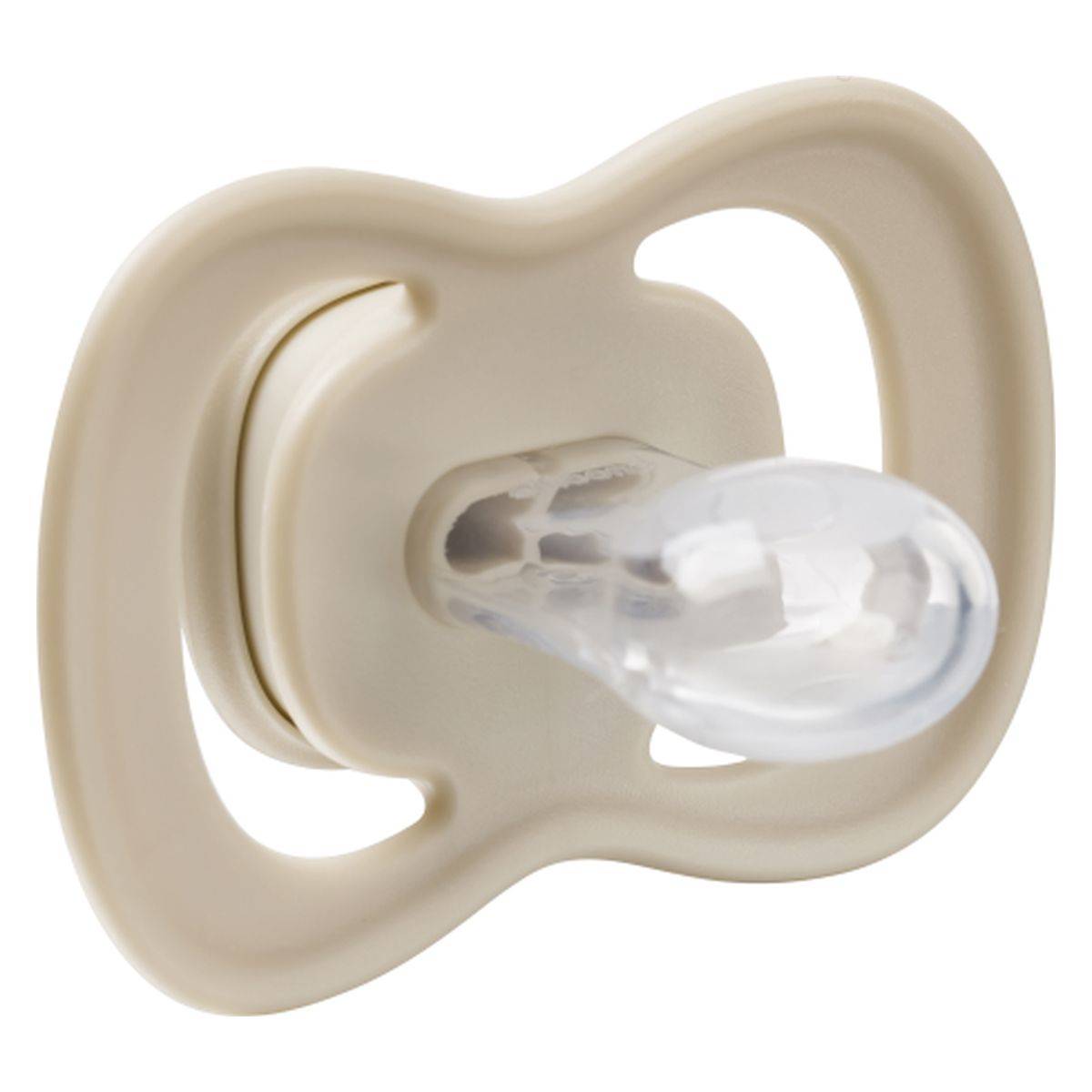 b.box tolažilna duda - silikon 2 2/1 blush/latte