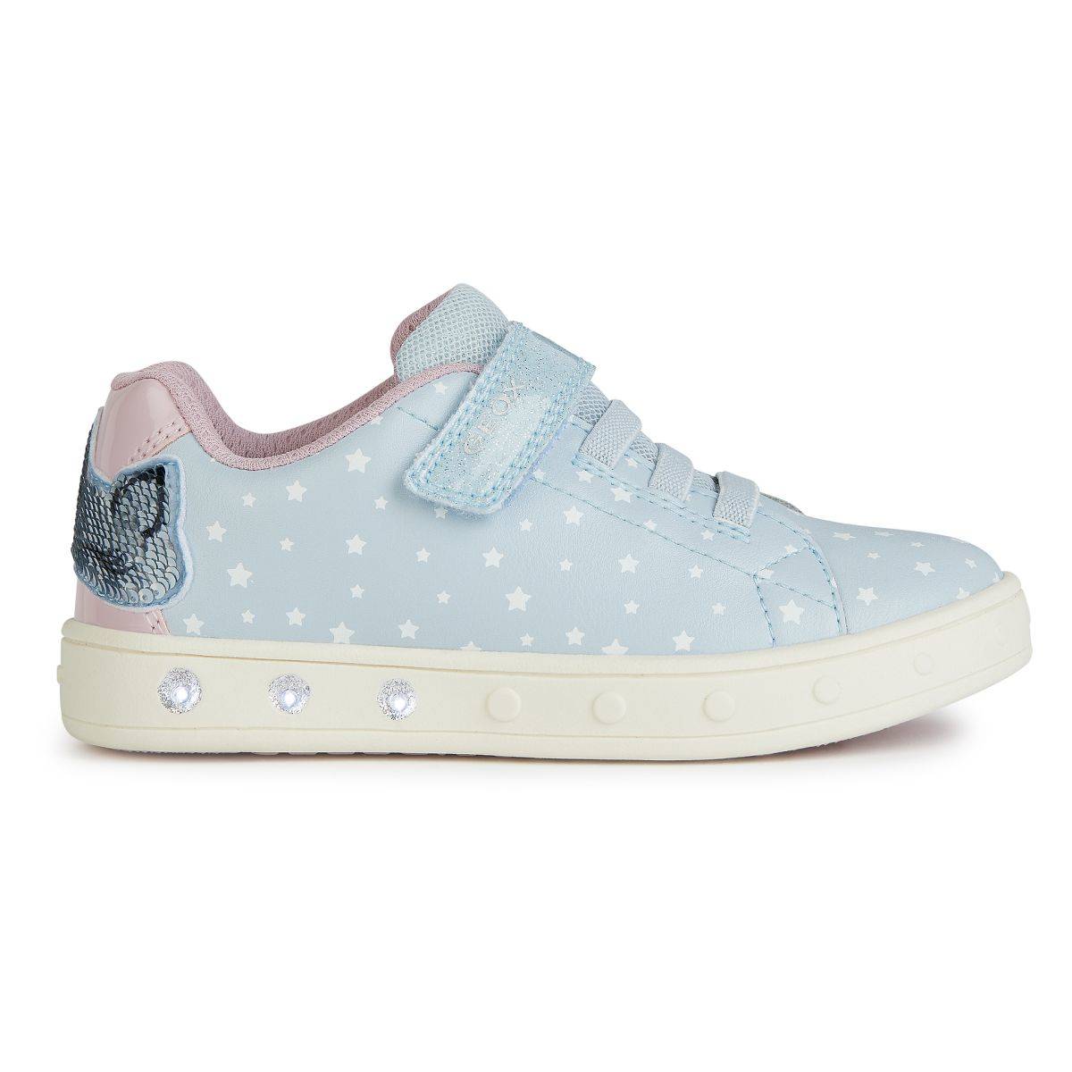 Geox čevelj nizek J458WC J SKYLIN G. C C0830 00402 D lt blue/pink 28
