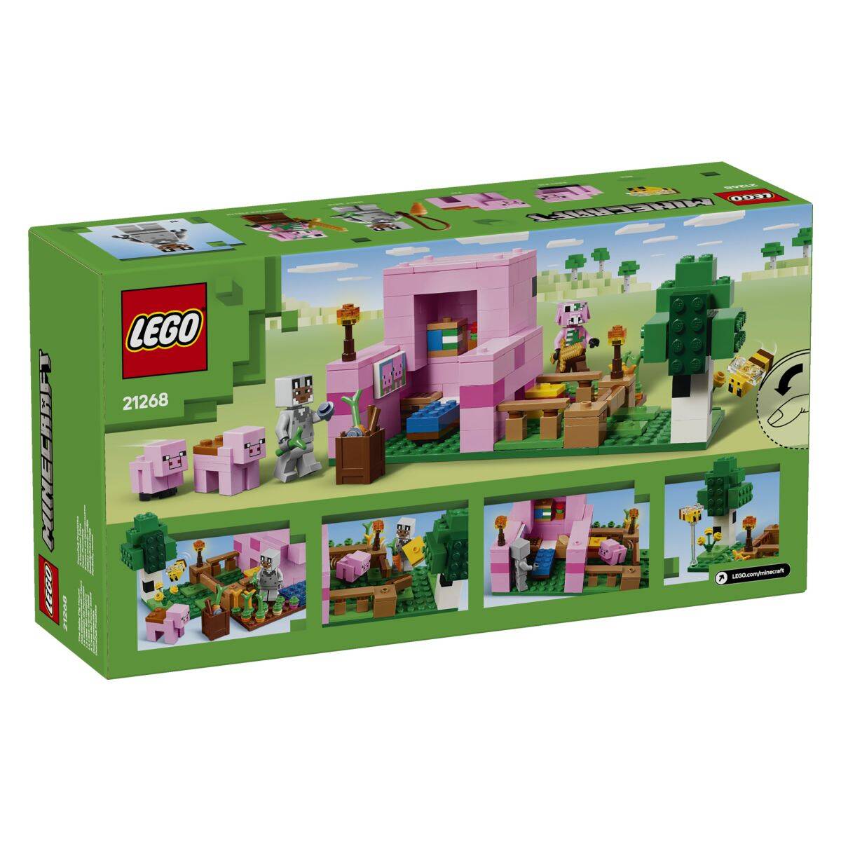 Lego® Minecraft® 21268 Hiša Mali pujsek