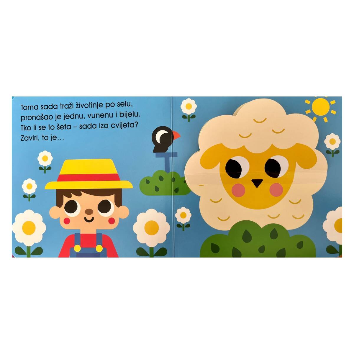 NAŠA DJECA slikovnica Podigni i pronađi - Idemo na selo! 07473-2
