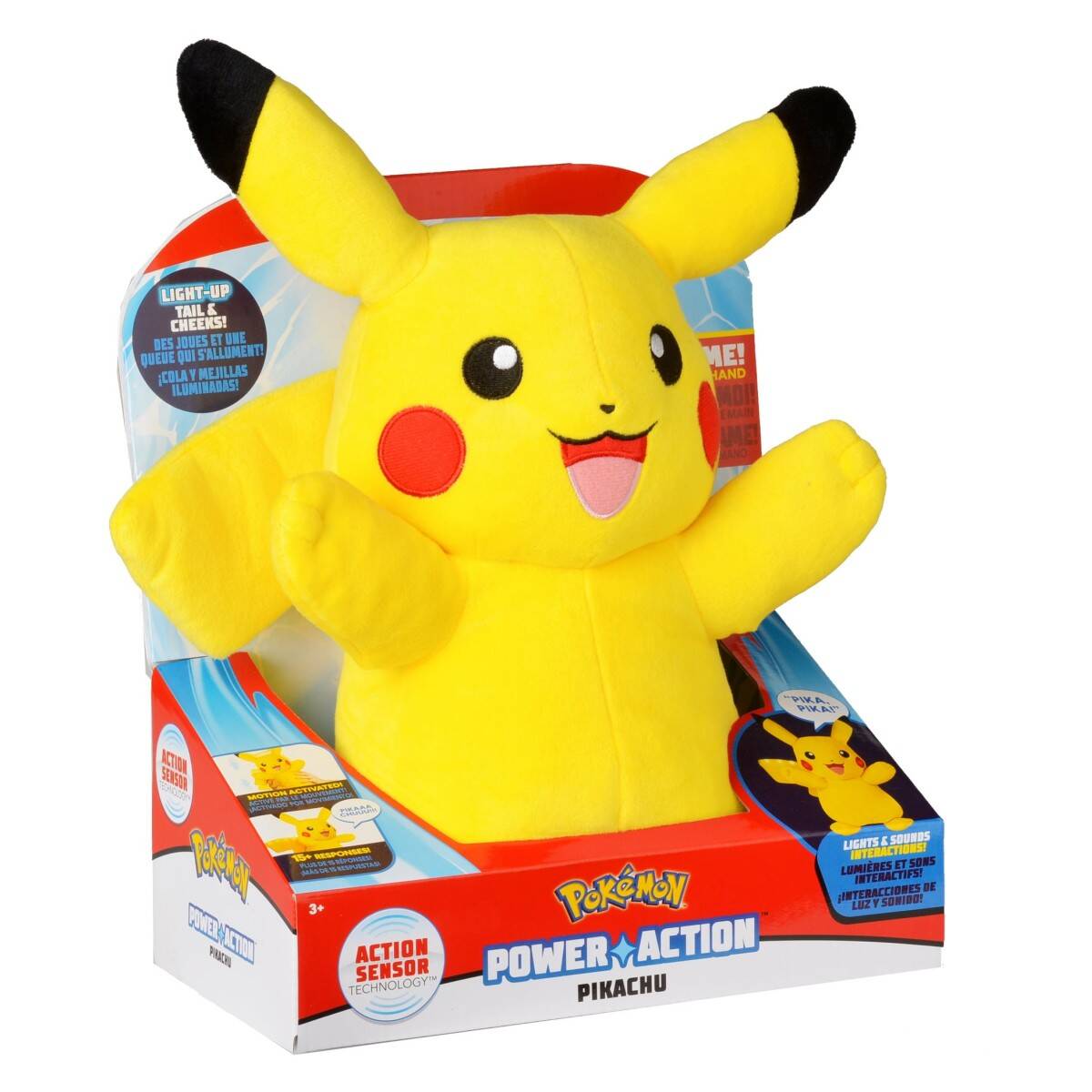 POKEMON interaktivna plišana igračka - Pikachu PKW4185