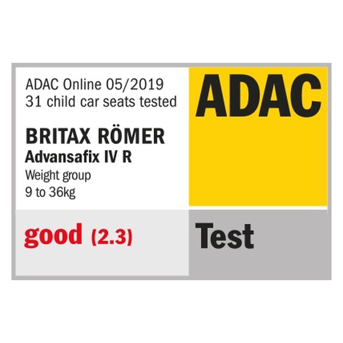 Britax advansafix iv r test sale