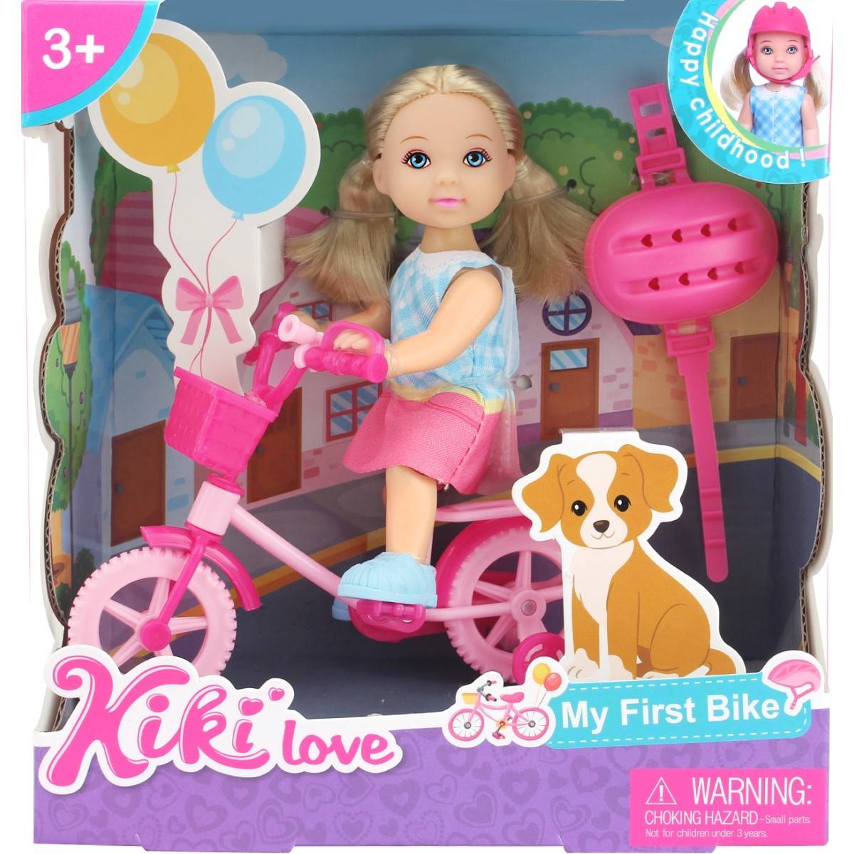 Masen Toys mala punčka na kolesu