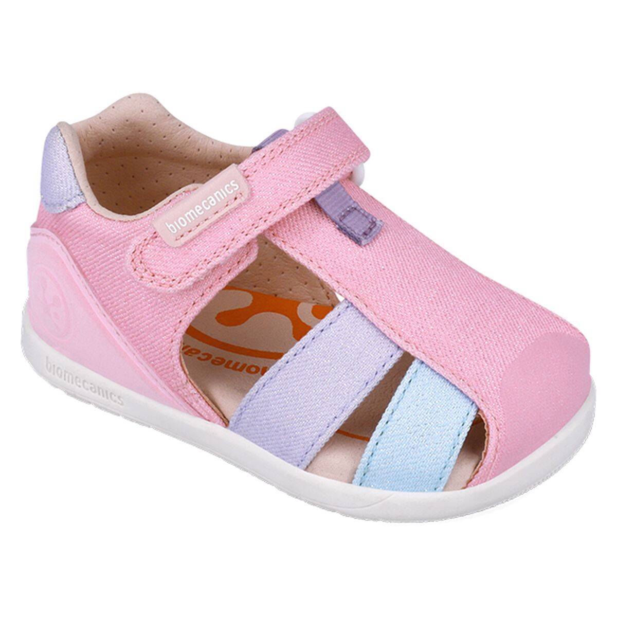 Biomecanics sandal 252192 Barefoot D rose/purple/blue 23