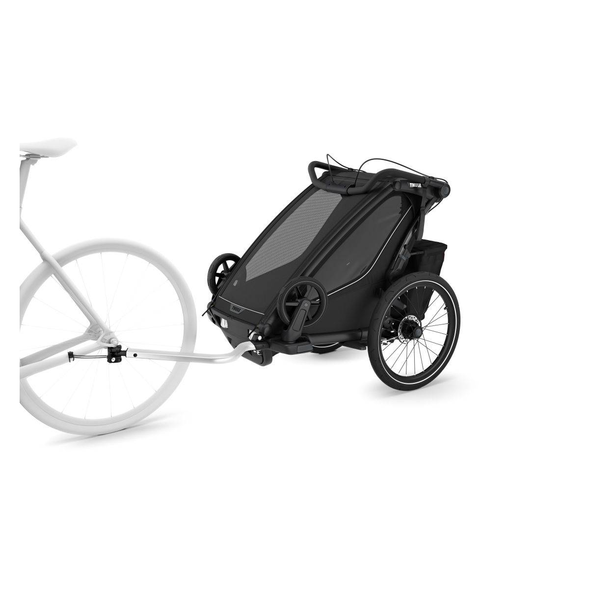 Thule športni voziček kolesarski single Chariot Sport 2 black