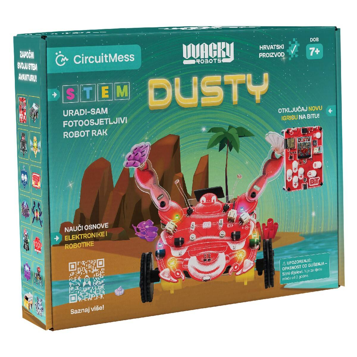 CIRCUITMESS wacky robot Dusty