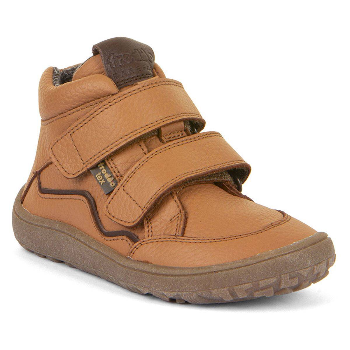 Froddo čevelj gležnjar - membrana G3110255 BAREFOOT TEX AUTUMN LEATHER U cognac 26
