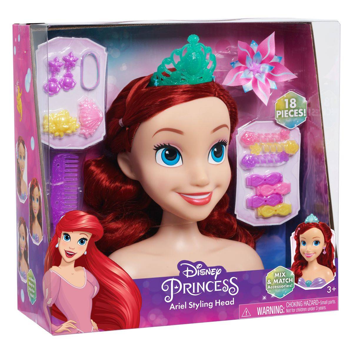 Just play glava za urejenje Disney Princess Ariel