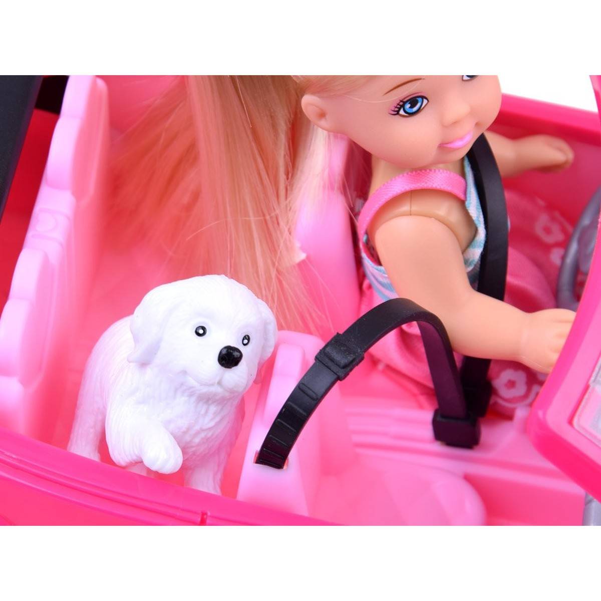 Masen Toys mala punčka v avtomobilu