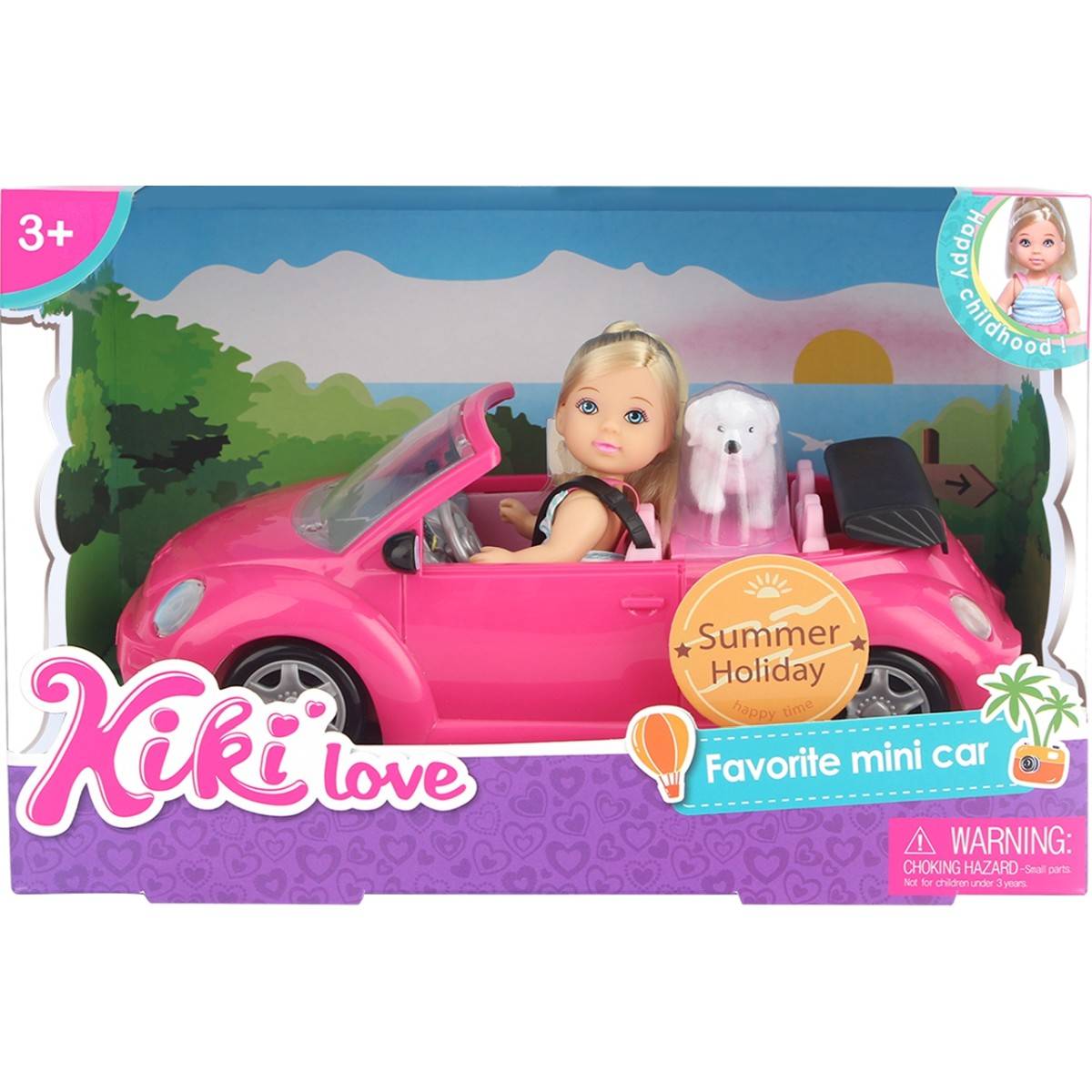 Masen Toys mala punčka v avtomobilu