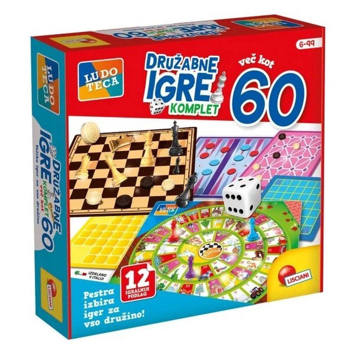 Lisciani zbirka 60 iger SL57023