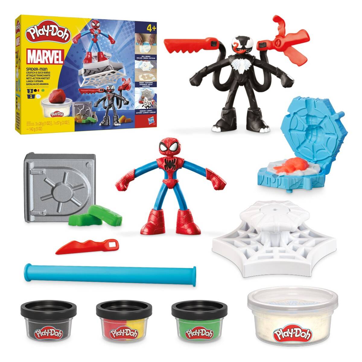 Play-Doh Spider-Man in Venom set