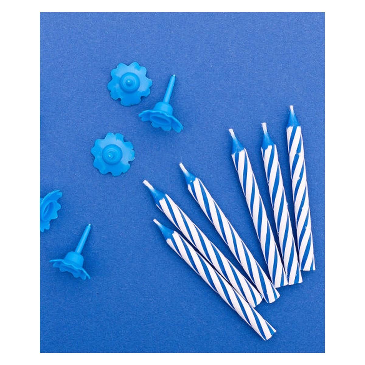 BBS party svijeće plave 12/1