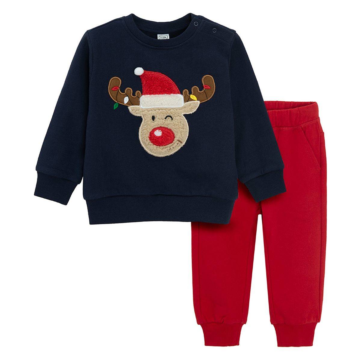 COOL CLUB x-mas komplet 2 djelni DR DH CCB2703066-00 M Šareno 56